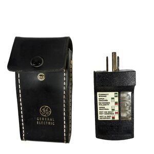 General Electric Vintage Receptacle Circuit Tester